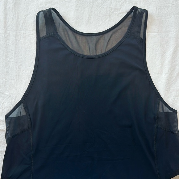 Lululemon Black Mesh Sculpt Tank Top - 6 - Picture 2 of 4
